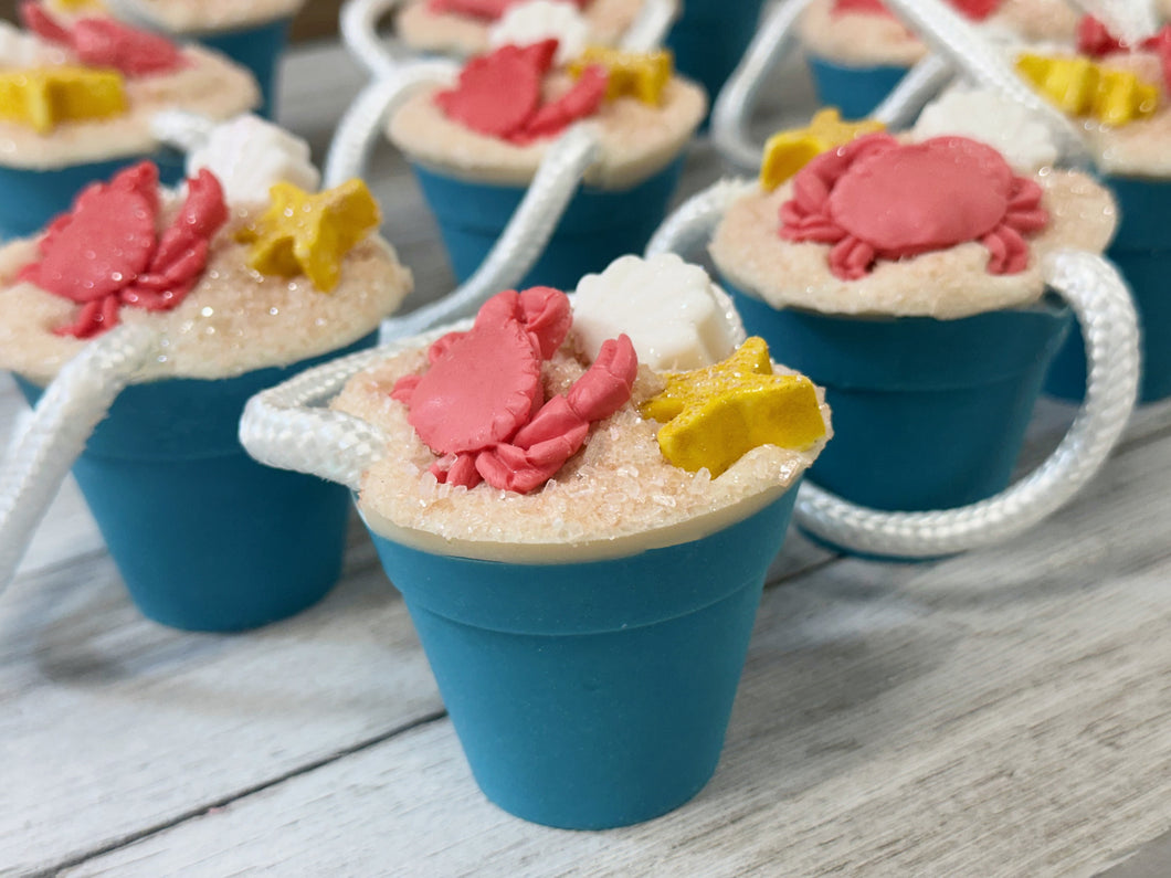 Beach Bucket Bubbles - soap on a rope