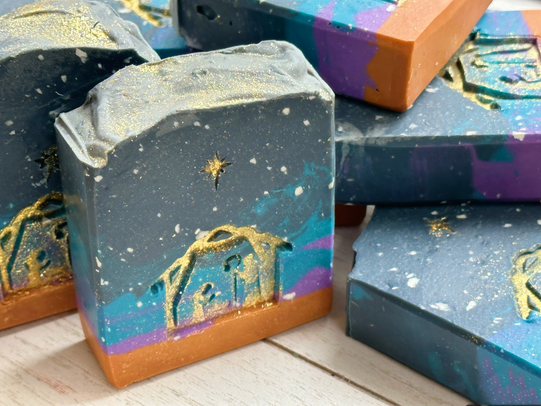 *Away in a Manger - soap